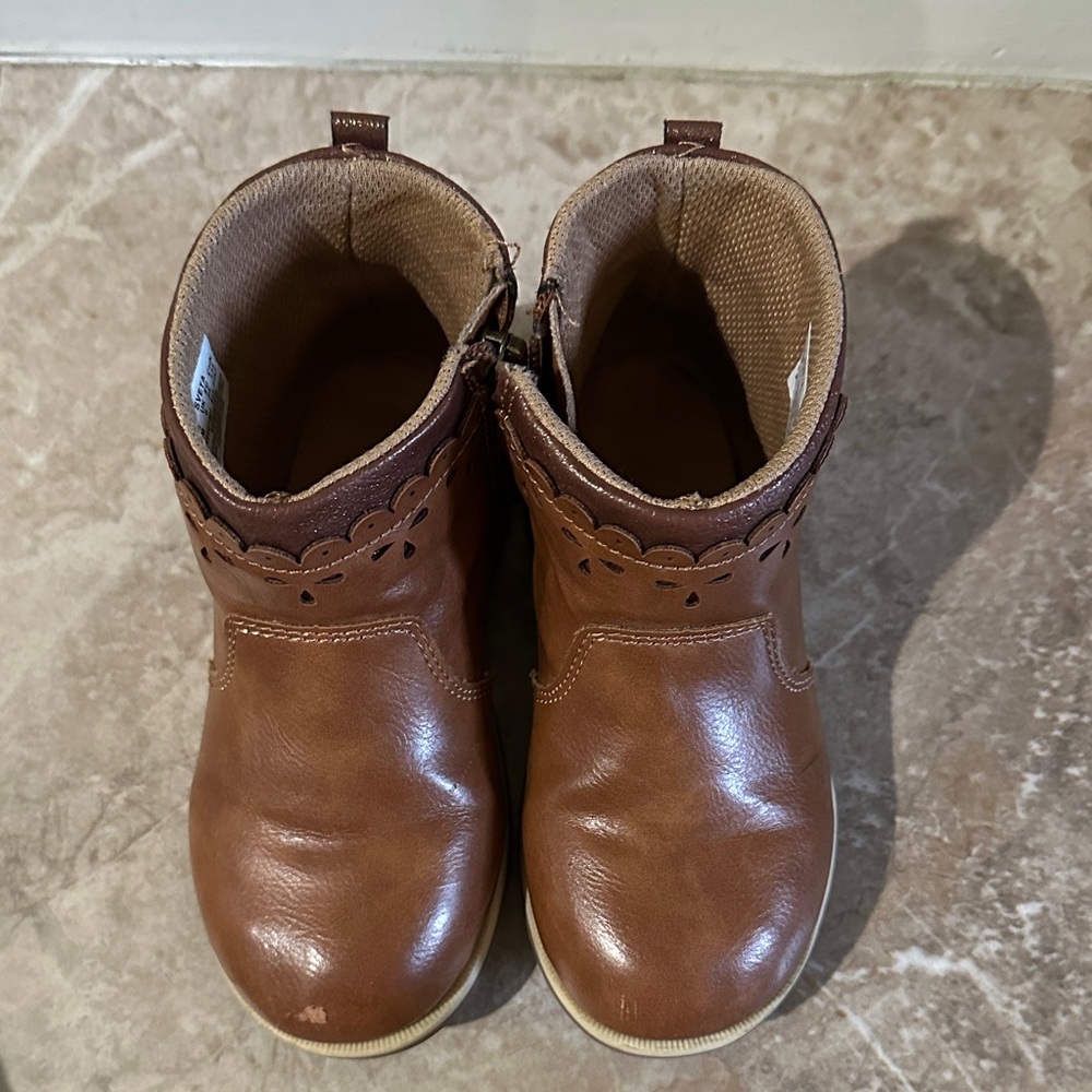 Stride Rite Brown Kids Boots